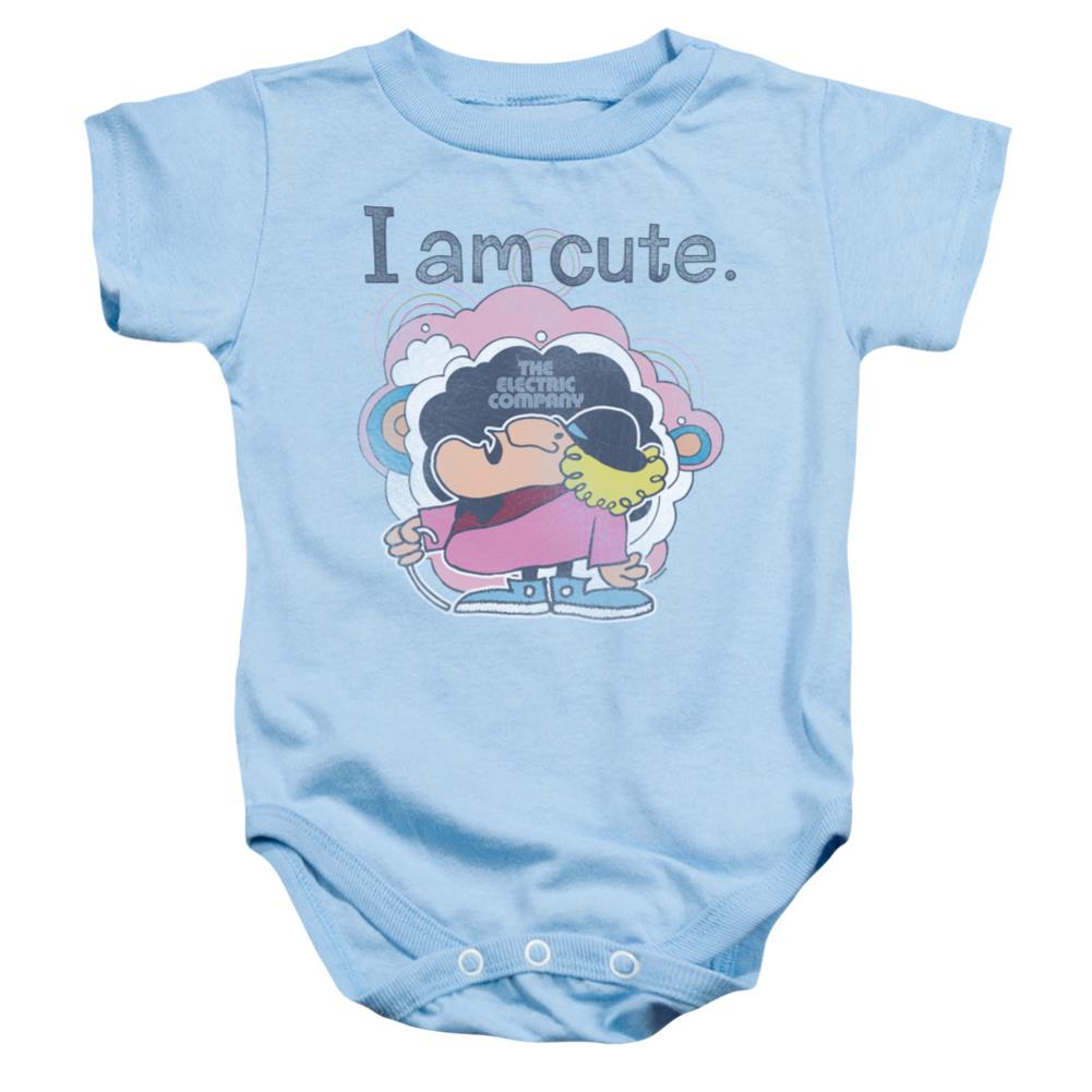 Electric Company I Am Cute Infant's Cotton SS Snapsuit
