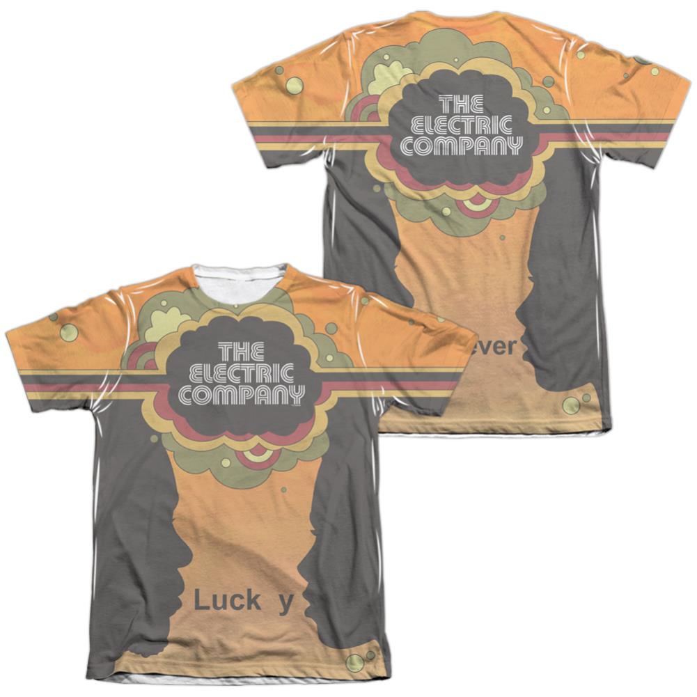 Electric Company Silhouette Blend (Front/Back Print) Men's Regular Fit Poly Cotton Short-Sleeve T-Shirt