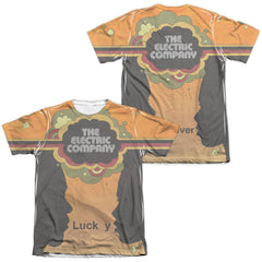 Electric Company Silhouette Blend (Front/Back Print) Men's Regular Fit Poly Cotton Short-Sleeve T-Shirt