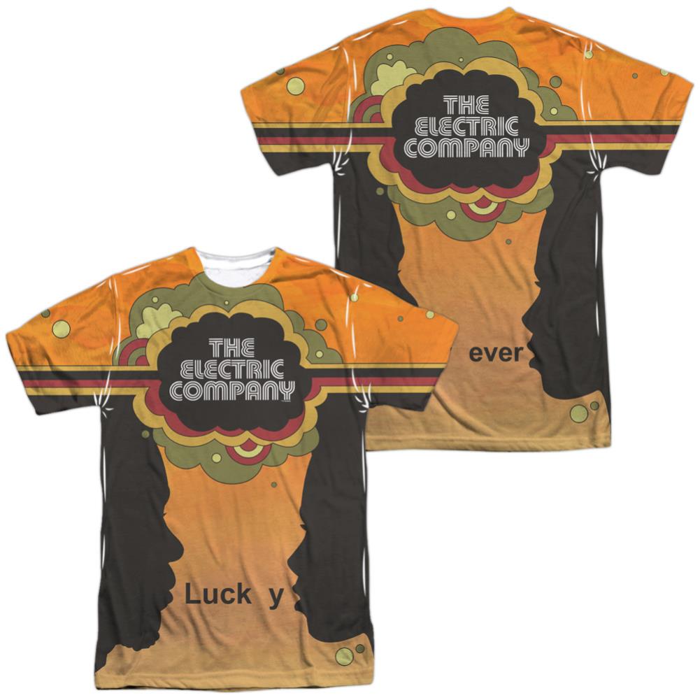 Electric Company Silhouette Blend (Front/Back Print) Men's Regular Fit Polyester Short-Sleeve T-Shirt