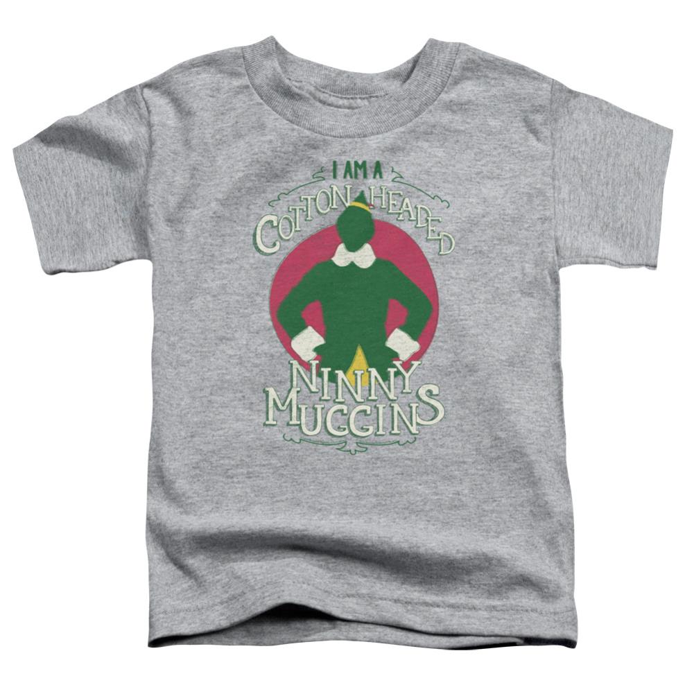 Elf Cotton Headed Toddler 18/1 Cotton Short-Sleeve T-Shirt