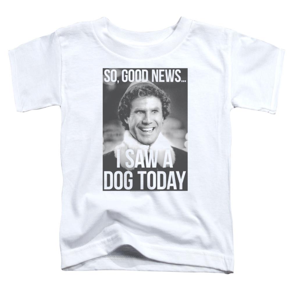 Elf Must Love Dogs Toddler 18/1 Cotton Short-Sleeve T-Shirt