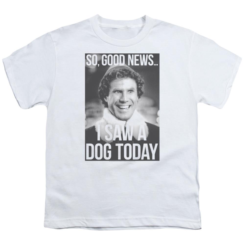 Elf Must Love Dogs Youth 18/1 100% Cotton Short-Sleeve T-Shirt