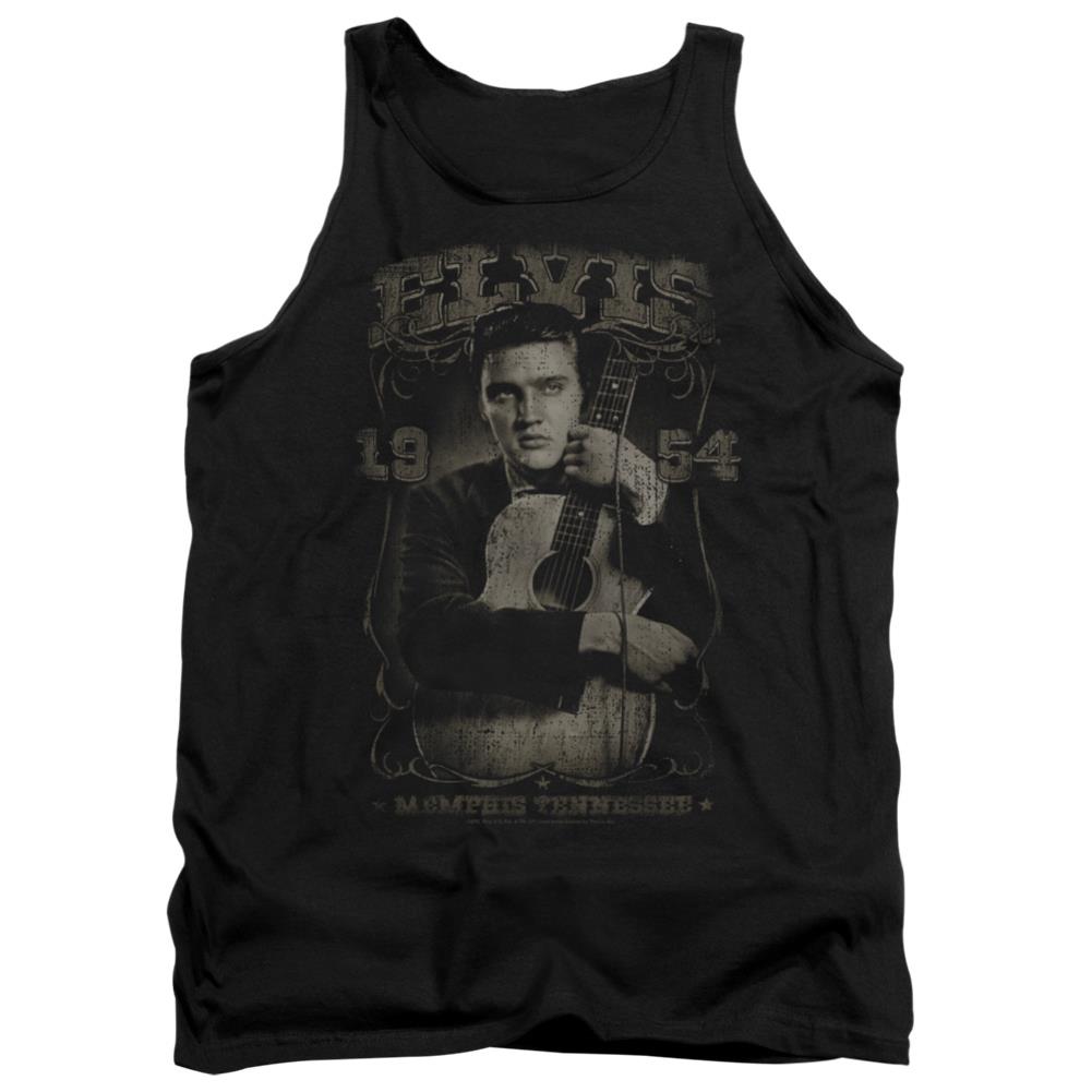 Elvis Presley 1954 Men's 18/1 Cotton Tank Top