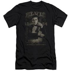 Elvis Presley 1954 Men's Ultra-Soft 30/1 Cotton Slim Short-Sleeve T-Shirt