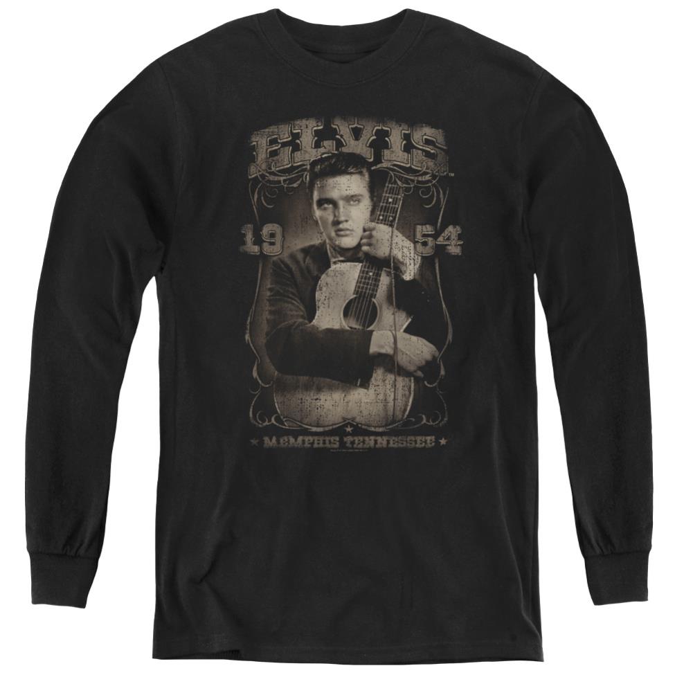 Elvis Presley 1954 Youth Long-Sleeve T-Shirt