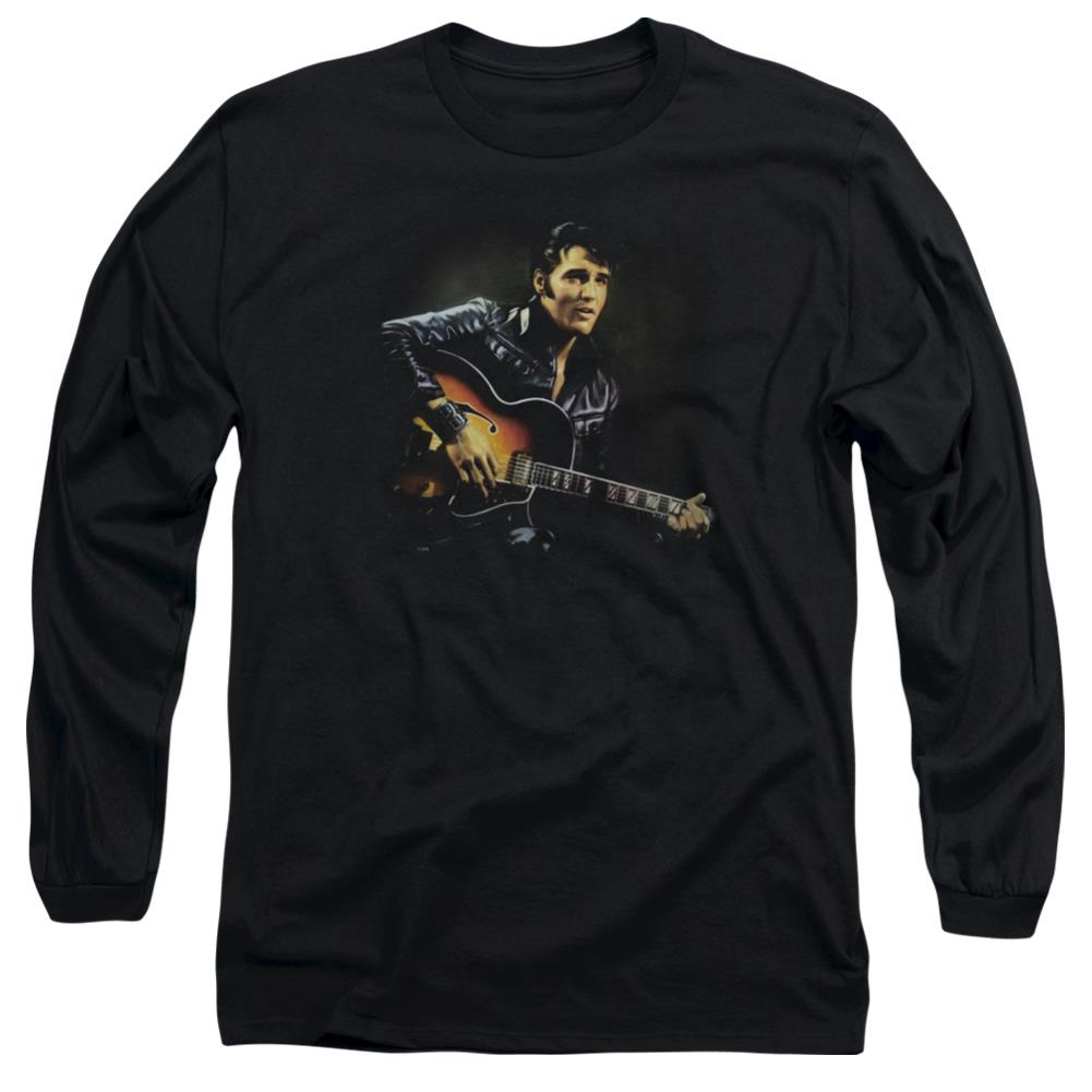Elvis Presley 1968 Men's 18/1 Cotton Long-Sleeve T-Shirt
