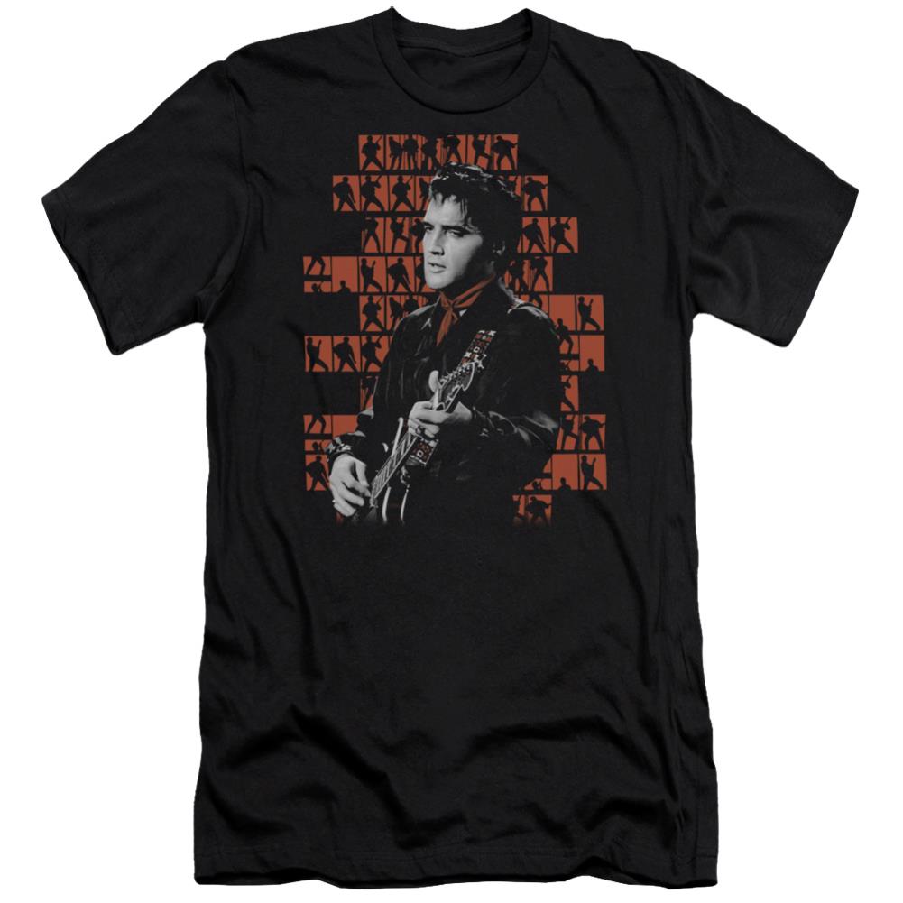Elvis Presley 1968 Men's Ultra-Soft 30/1 Cotton Slim Short-Sleeve T-Shirt