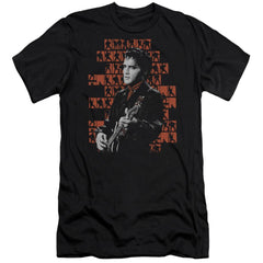 Elvis Presley 1968 Men's Ultra-Soft 30/1 Cotton Slim Short-Sleeve T-Shirt