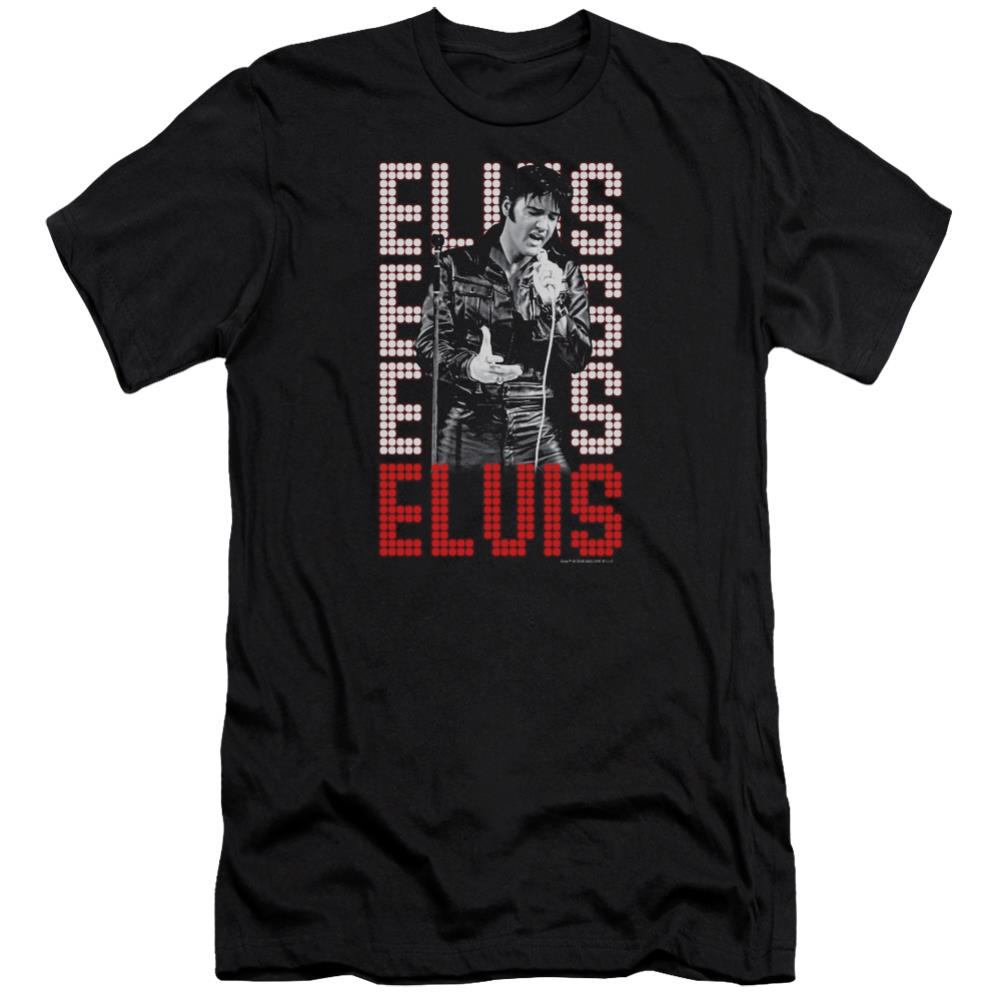 Elvis Presley 1968 Men's Ultra-Soft 30/1 Cotton Slim Short-Sleeve T-Shirt