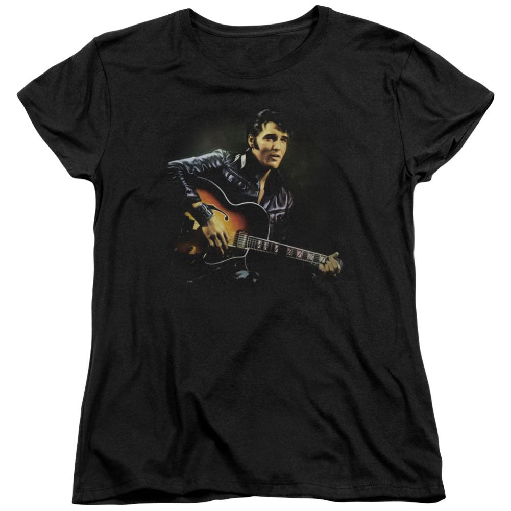 Elvis Presley 1968 Women's 18/1 Cotton Short-Sleeve T-Shirt
