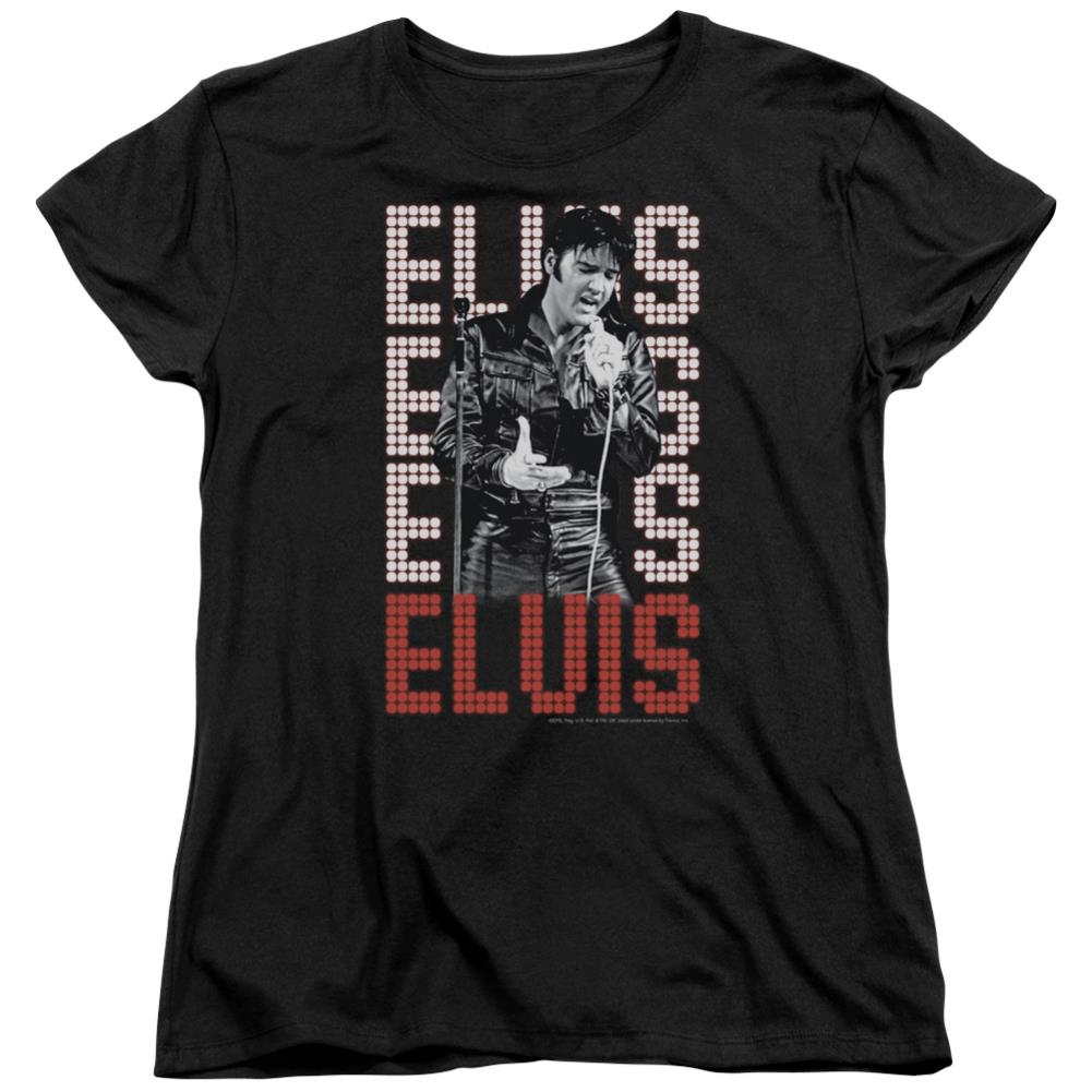 Elvis Presley 1968 Women's 18/1 Cotton Short-Sleeve T-Shirt