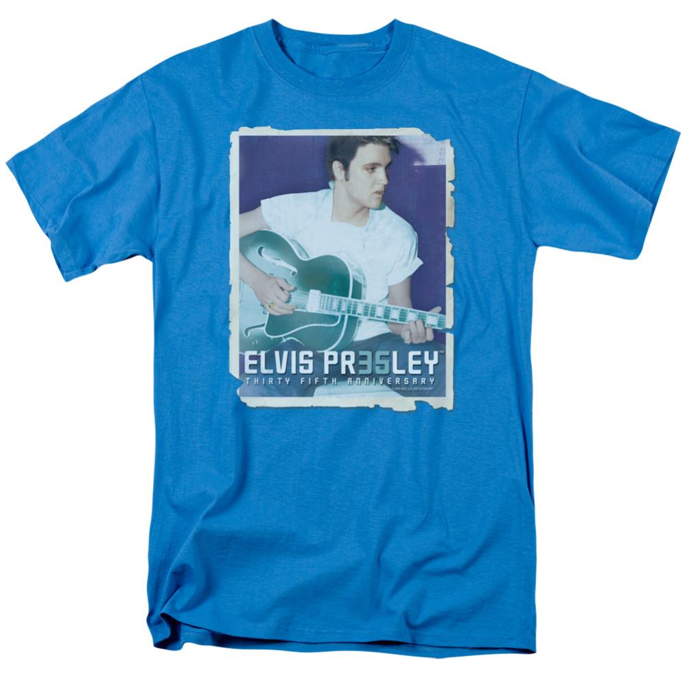 Elvis Presley 35 Guitar Men's 18/1 Cotton Short-Sleeve T-Shirt