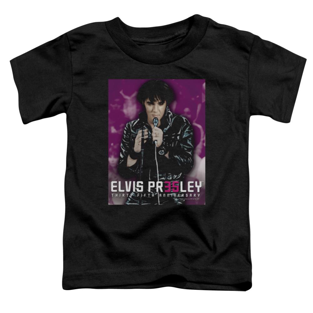 Elvis Presley 35 Leather Toddler 18/1 Cotton Short-Sleeve T-Shirt