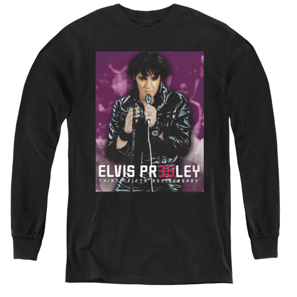 Elvis Presley 35 Leather Youth Long-Sleeve T-Shirt