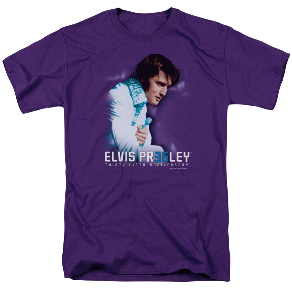 Elvis Presley 35th Anniversary 2 Men's 18/1 Cotton Short-Sleeve T-Shirt