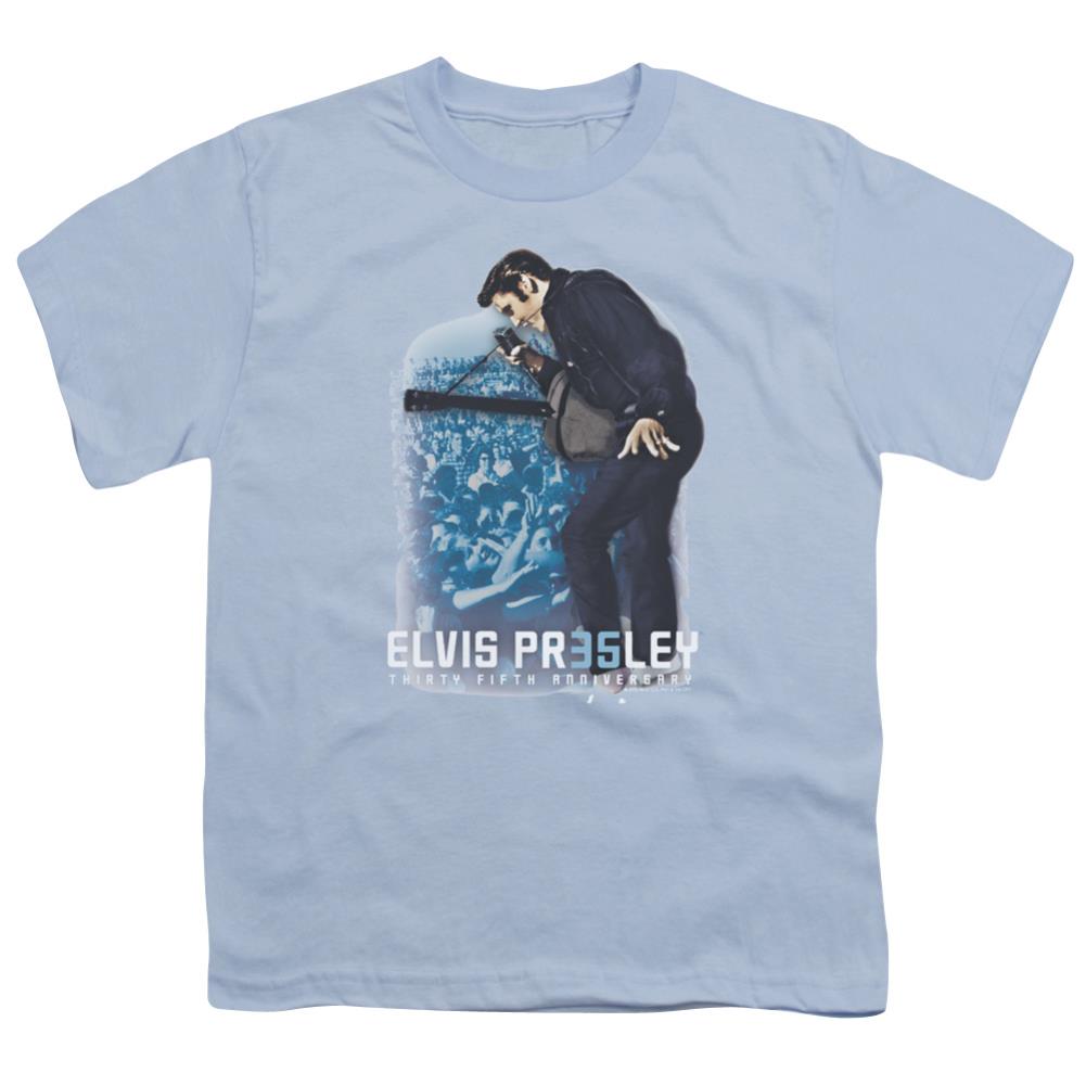 Elvis Presley 35th Anniversary 3 Youth 18/1 100% Cotton Short-Sleeve T-Shirt