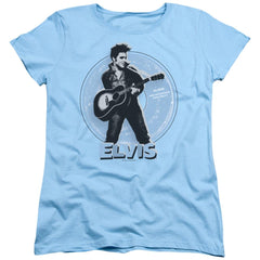 Elvis Presley 45 RPM Women's 18/1 Cotton Short-Sleeve T-Shirt