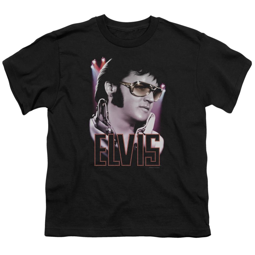 Elvis Presley 70s Star Youth 18/1 100% Cotton Short-Sleeve T-Shirt