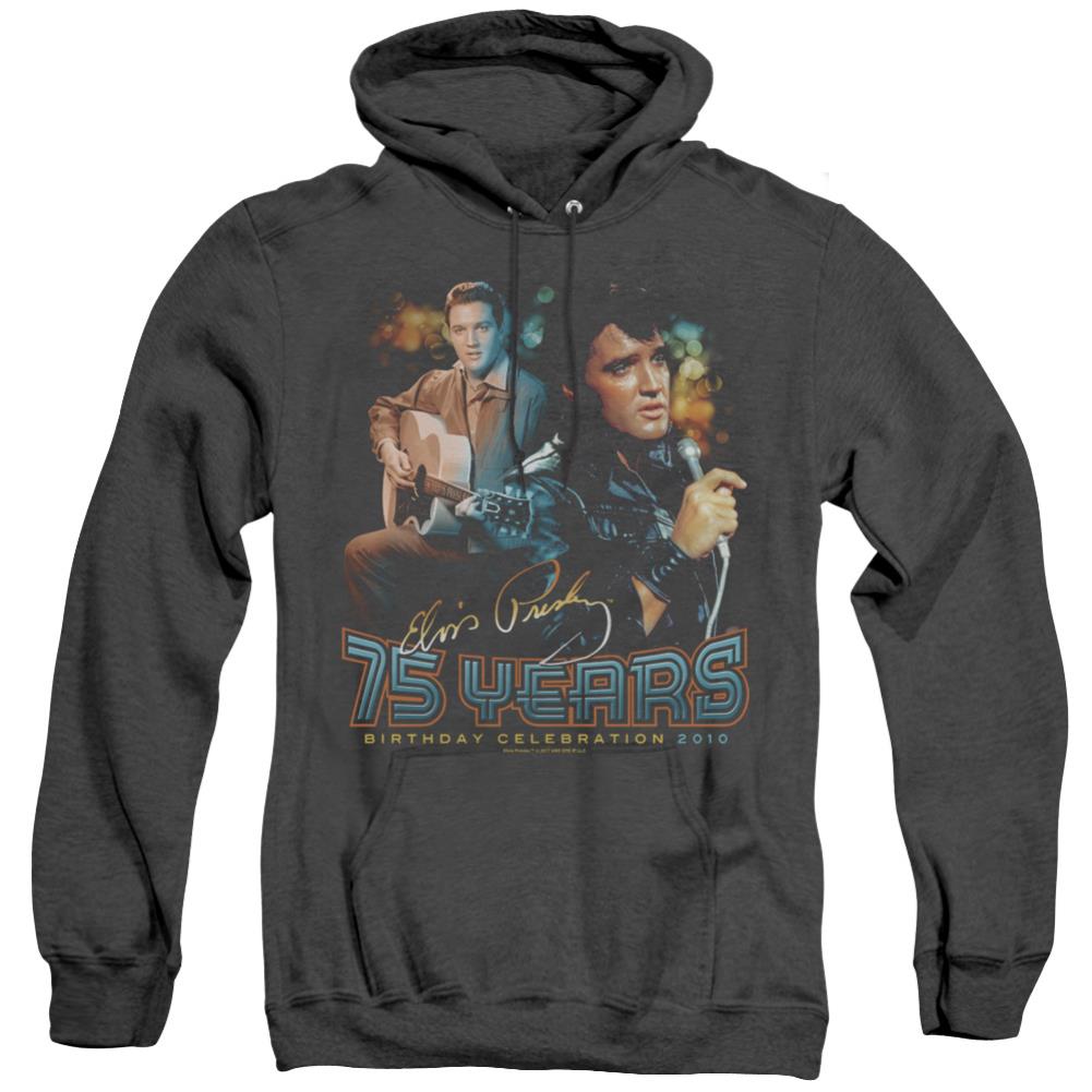 Elvis Presley 75 Years Men's Pull-Over Hoodie