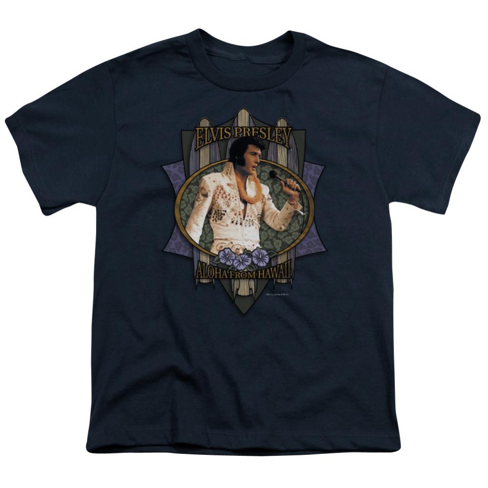 Elvis Presley Aloha From Hawaii Youth 18/1 100% Cotton Short-Sleeve T-Shirt