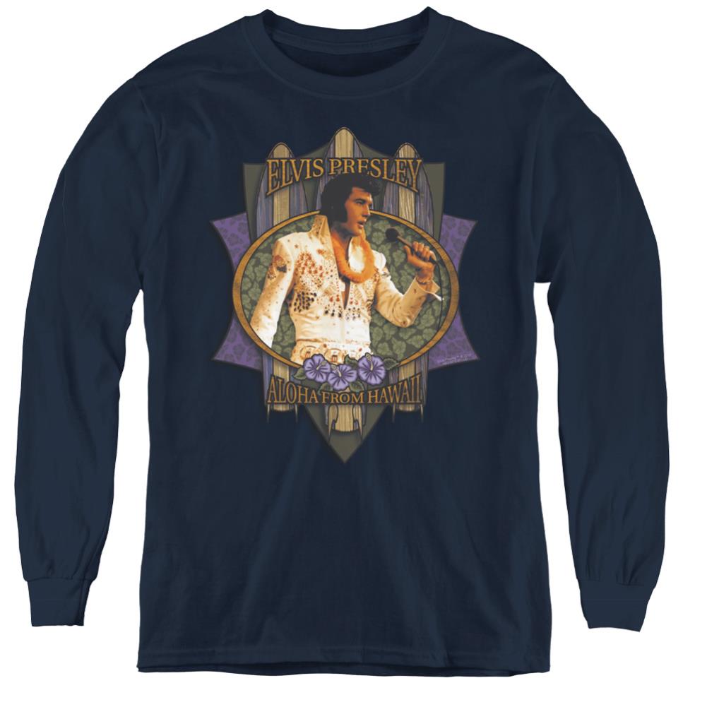 Elvis Presley Aloha From Hawaii Youth Long-Sleeve T-Shirt