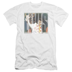 Elvis Presley Aloha Knockout Men's Ultra-Soft 30/1 Cotton Slim Short-Sleeve T-Shirt