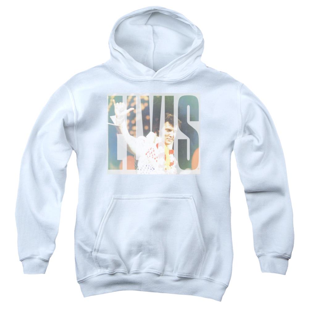 Elvis Presley Aloha Knockout Youth Cotton Poly Pull-Over Hoodie