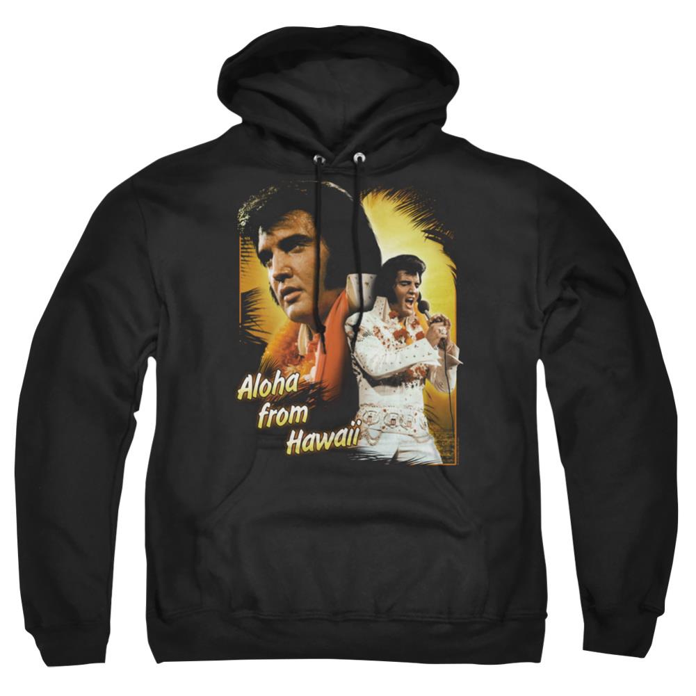 Elvis Presley Aloha Men's Pull-Over 75 25 Poly Hoodie