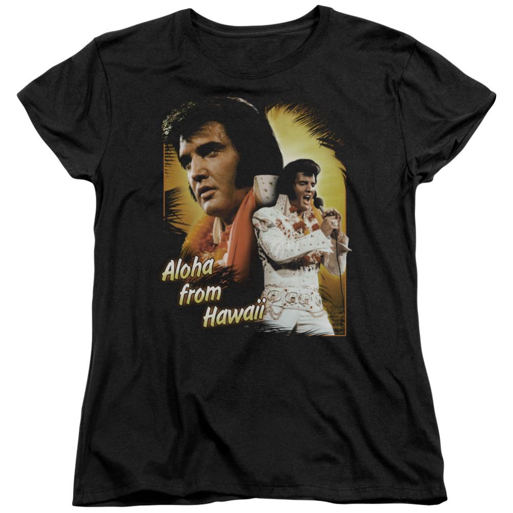 Elvis Presley Aloha Women's 18/1 Cotton Short-Sleeve T-Shirt