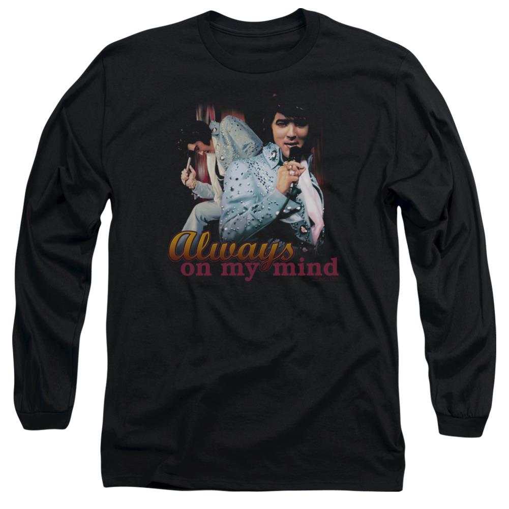 Elvis Presley Always On My Mind Men's 18/1 Cotton Long-Sleeve T-Shirt