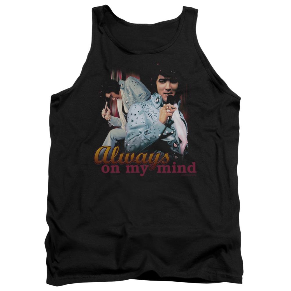 Elvis Presley Always On My Mind Men's 18/1 Cotton Tank Top