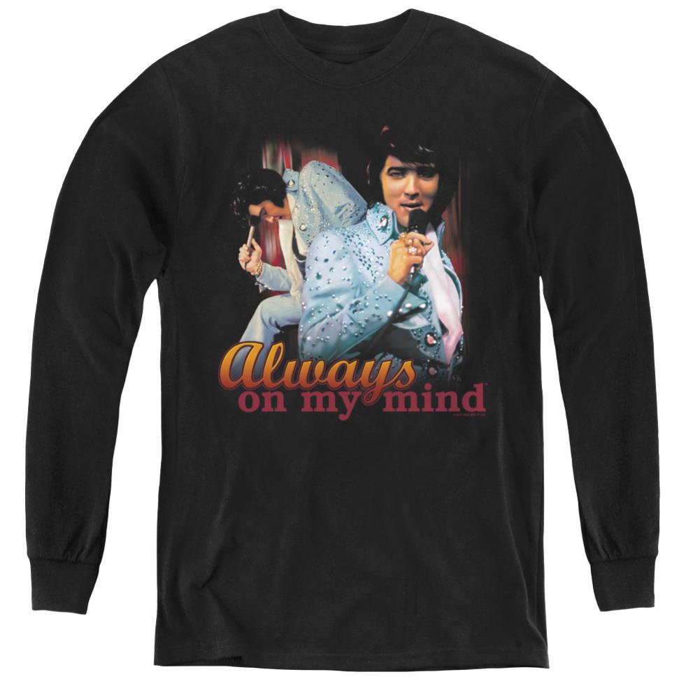 Elvis Presley Always On My Mind Youth Long-Sleeve T-Shirt