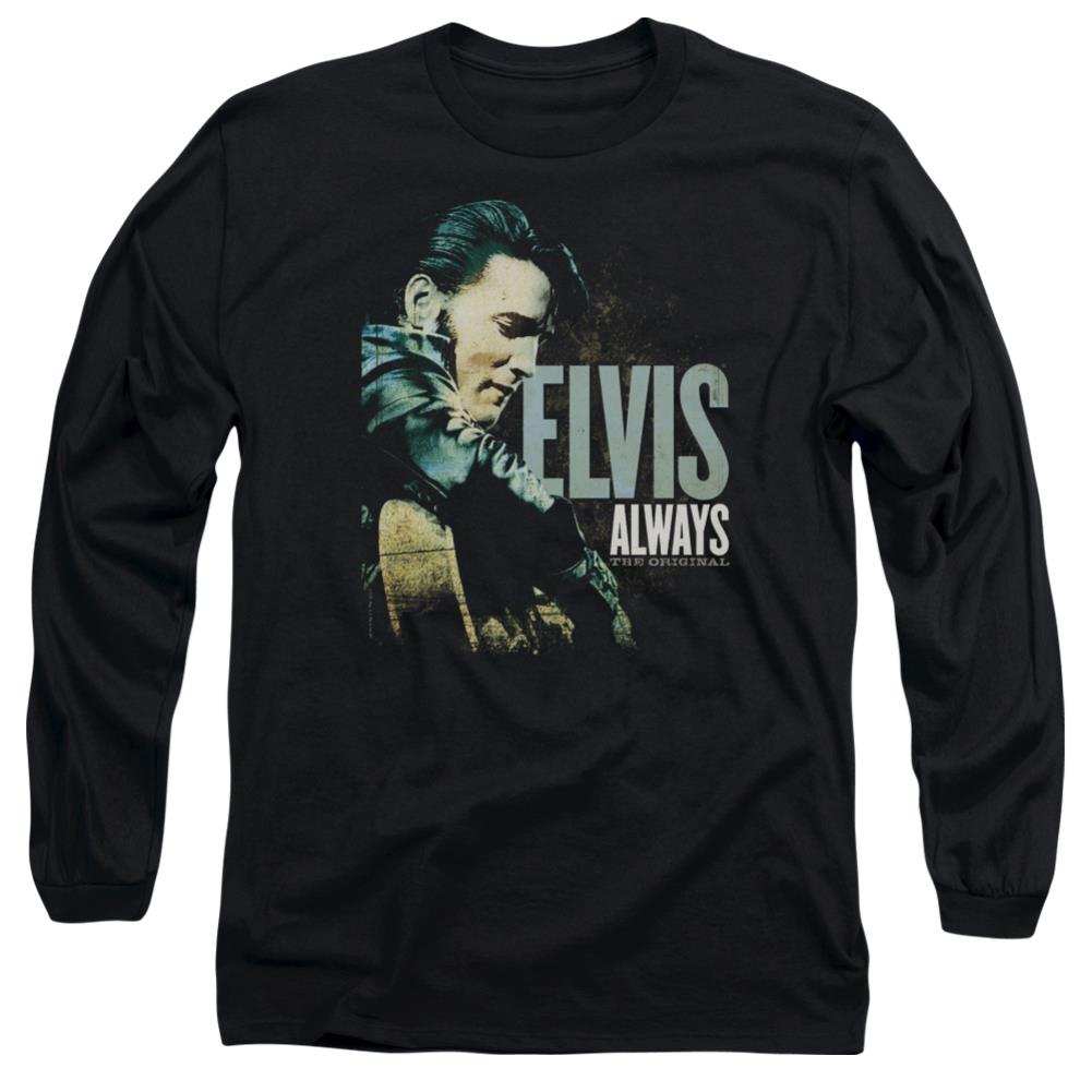 Elvis Presley Always The Original Men's 18/1 Cotton Long-Sleeve T-Shirt