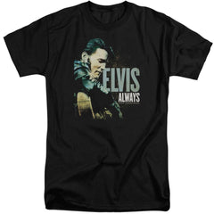 Elvis Presley Always The Original Men's 18/1 Tall Cotton Short-Sleeve T-Shirt