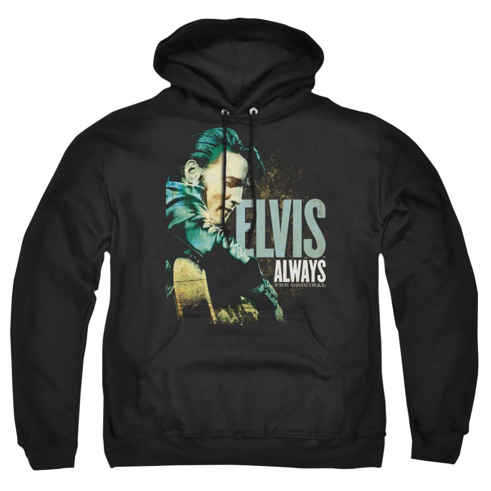 Elvis Presley Always The Original Men's Pull-Over 75 25 Poly Hoodie
