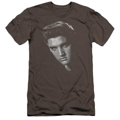 Elvis Presley American Idol Men's Ultra-Soft 30/1 Cotton Slim Short-Sleeve T-Shirt