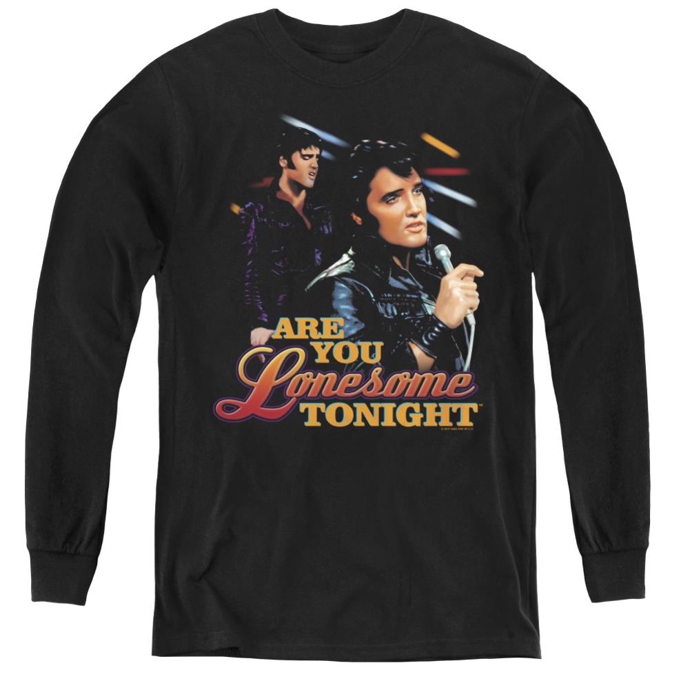 Elvis Presley Are You Lonesome Youth Long-Sleeve T-Shirt