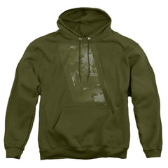 Elvis Presley Army Men's Pull-Over 75 25 Poly Hoodie