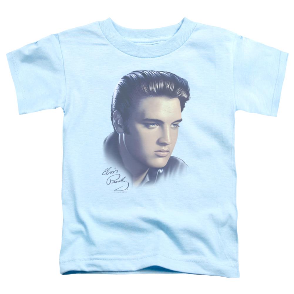 Elvis Presley Big Portrait Toddler 18/1 Cotton Short-Sleeve T-Shirt