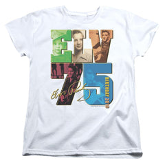 Elvis Presley Birthday 2010 Women's 18/1 Cotton Short-Sleeve T-Shirt