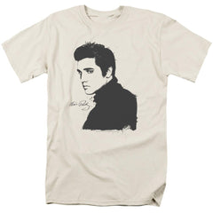 Elvis Presley Black Paint Men's 18/1 Cotton Short-Sleeve T-Shirt
