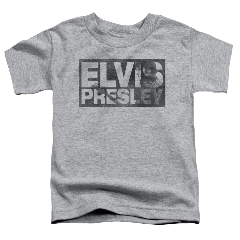 Elvis Presley Block Letters Toddler 18/1 Cotton Short-Sleeve T-Shirt