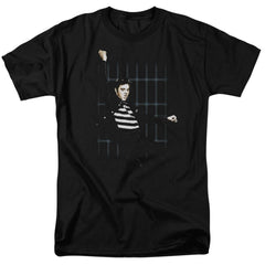 Elvis Presley Blue Bars Men's 18/1 Cotton Short-Sleeve T-Shirt