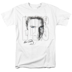 Elvis Presley Blue Eyes Men's 18/1 Cotton Short-Sleeve T-Shirt