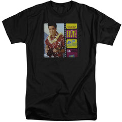 Elvis Presley Blue Hawaii Album Men's 18/1 Tall Cotton Short-Sleeve T-Shirt