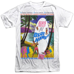 Elvis Presley Blue Hawaii Men's Regular Fit Polyester Short-Sleeve T-Shirt