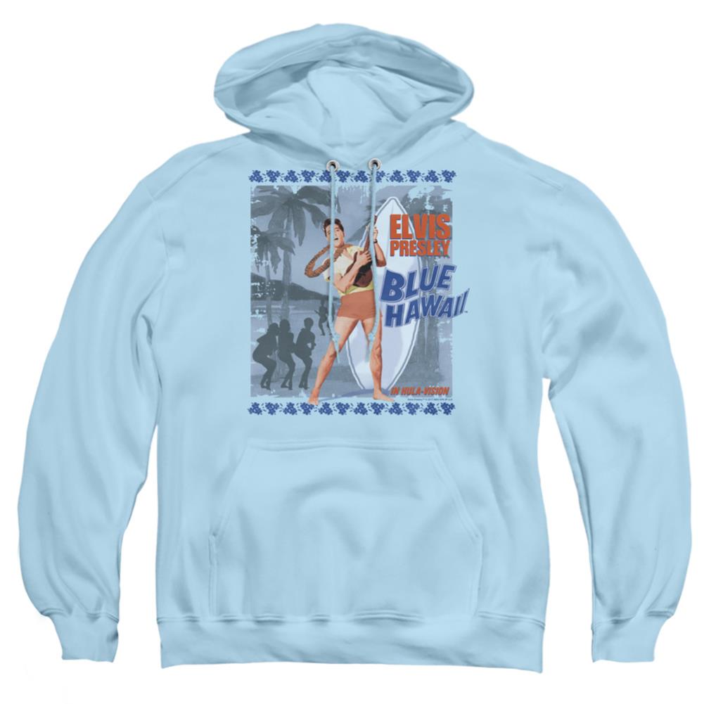 Elvis Presley Blue Hawaii Poster Men's Pull-Over 75 25 Poly Hoodie