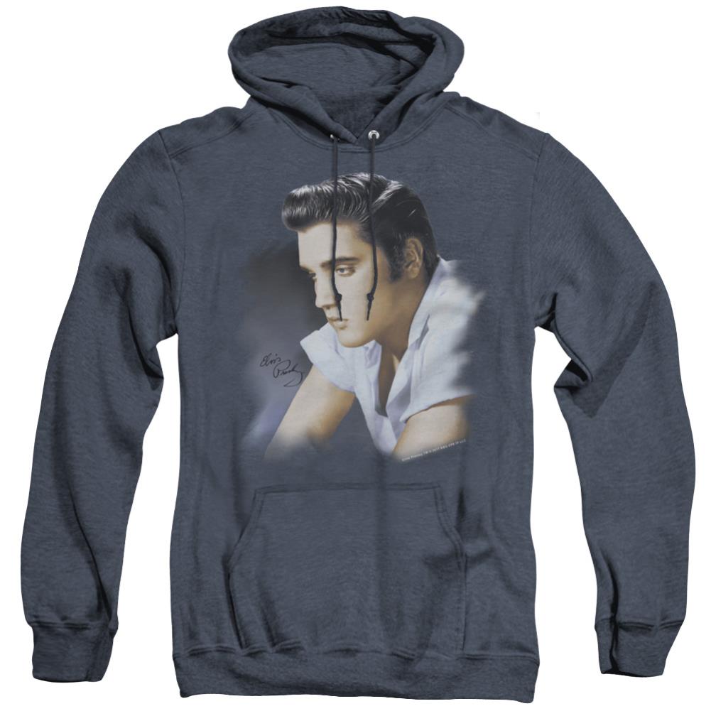 Elvis Presley Blue Profile Men's Pull-Over Hoodie