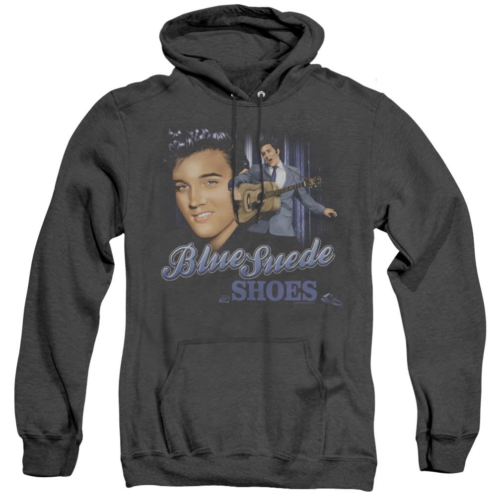 Elvis Presley Blue Suede Shoes Men's Pull-Over Hoodie